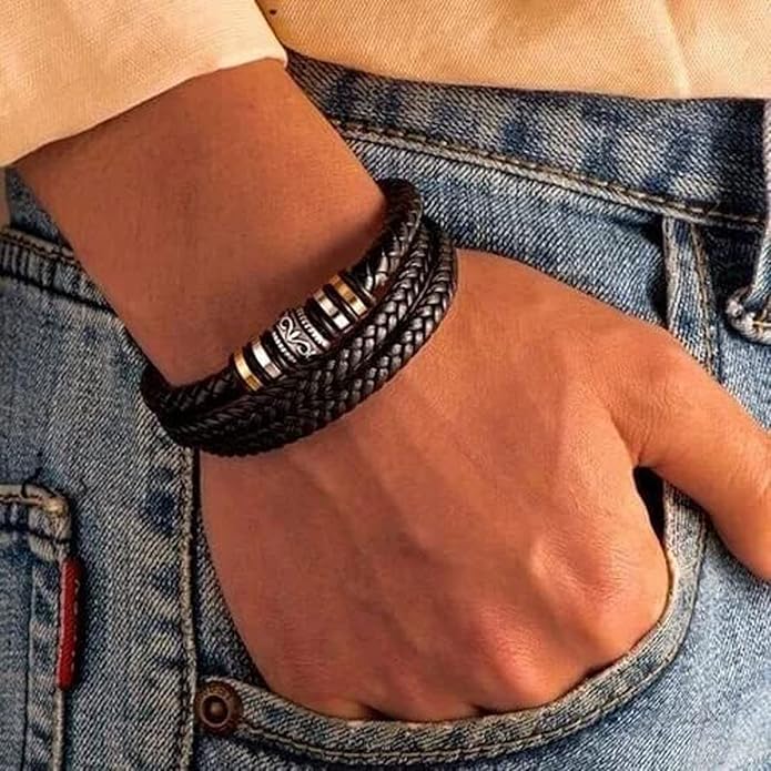 "To My Son" I Love You Bracelet