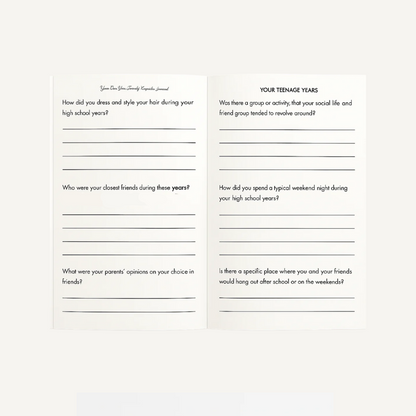 “I Want To Hear Your Story” Keepsake Journal