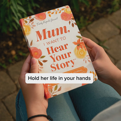 “I Want To Hear Your Story” Keepsake Journal